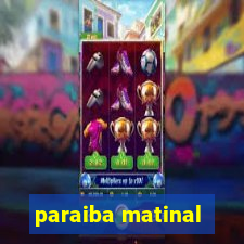 paraiba matinal